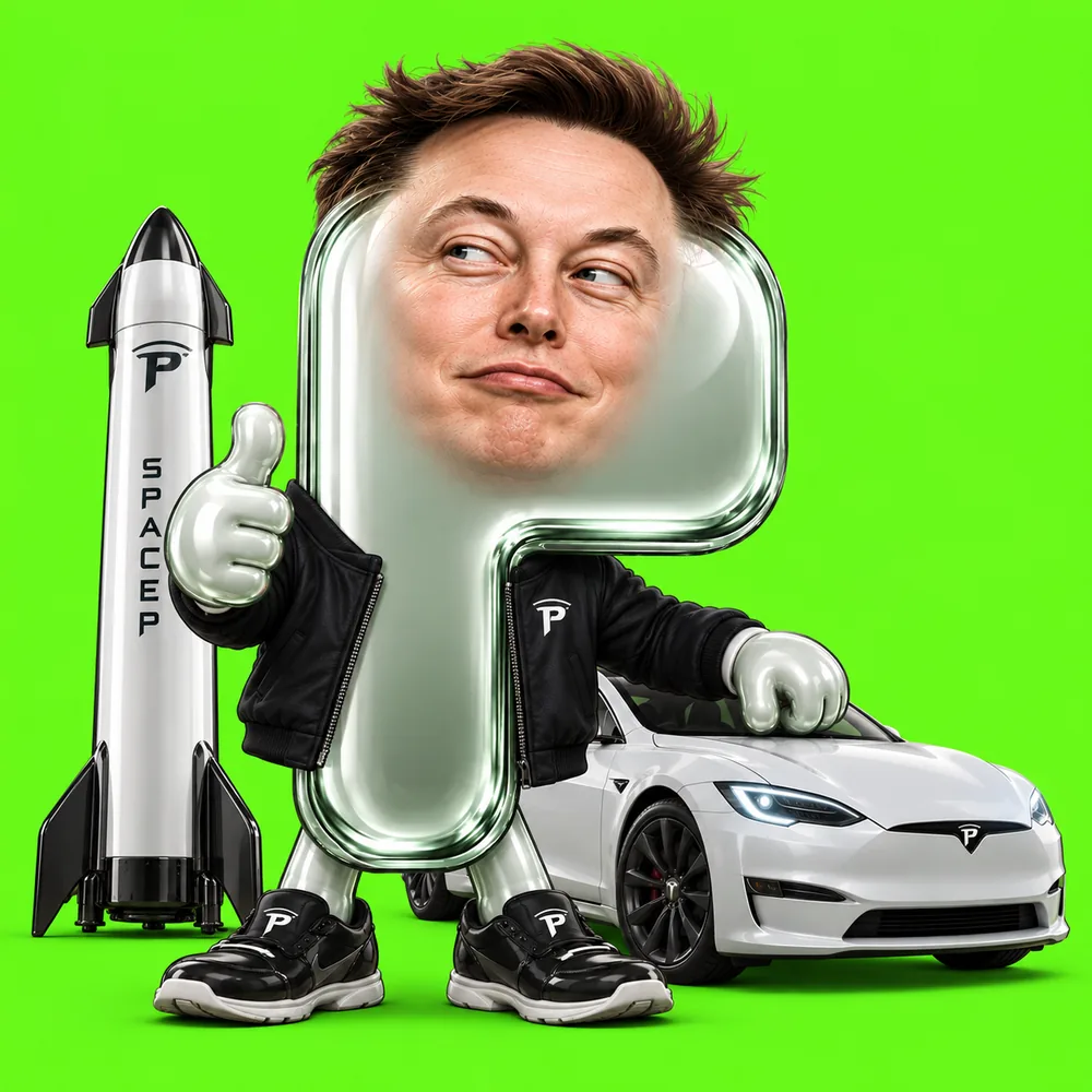 the only photograph of him that exists: one rocket, one car, one thumb